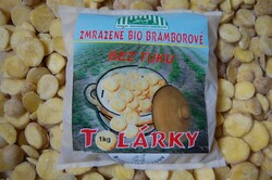 Zmrazené bio bramborové tolárky